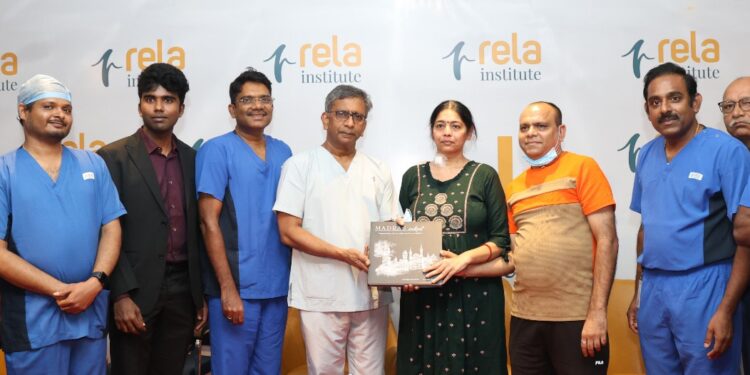 குஜராத் பெண்ணுக்கு நுரையீரல் மாற்று அறுவை சிகிச்சை.. வெற்றிகரமாக செய்த ரேலா மருத்துவமனை..!