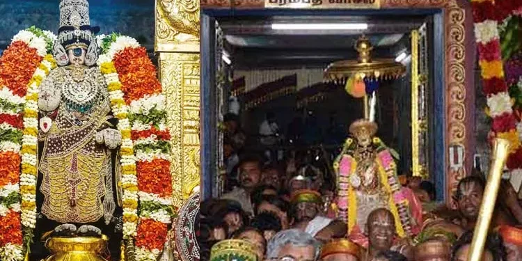 சொர்க்கவாசல் திறப்பு! கோயில்களில் குவிந்த பக்தர்கள்!